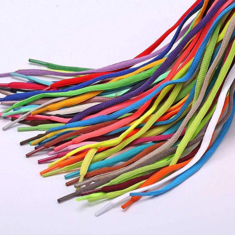 Chunney 20 pairs Athletic 45 Inch SHOELACES Sport Sneaker Boots Shoe Laces Strings (Oval) - Image 2